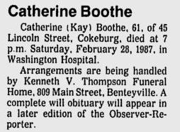 Catherine Boothe